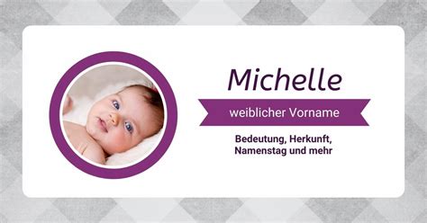 namenstag michelle|Michelle